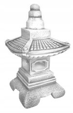 Betónová záhradná lampa - PAGODA (P10) ALA-SHOP